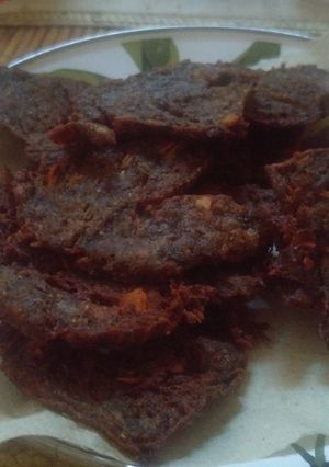 Foto resep Dendeng jantung pisang