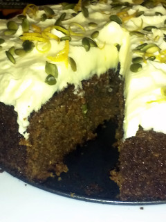 A picture of Carrot Cake.