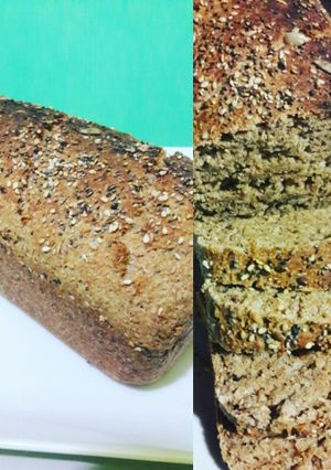 Una foto de Pan de molde con harina integral y salvado de trigo