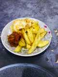 Fried sweet potatoes