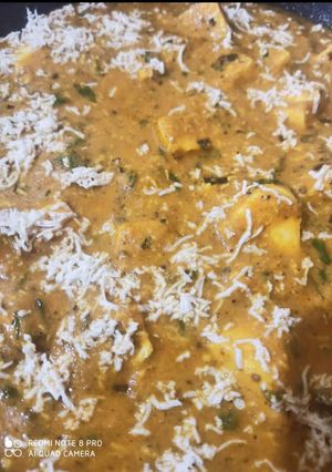 पनीर लबावदार (paneer lababdar recipe in Hindi) रेसिपी मुख्य फोटो