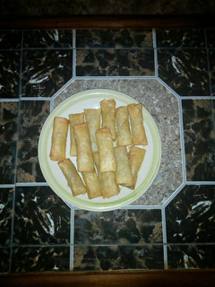 A picture of Fresh Spring rolls.