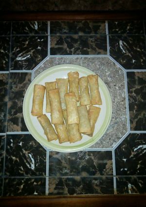 A picture of Fresh Spring rolls.