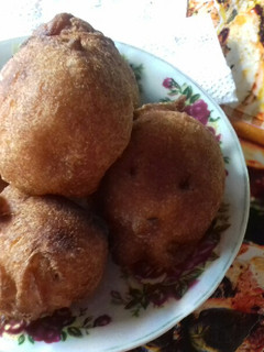 Una foto de Buñuelos de banana