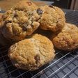 Scone cranberries chocolat blanc