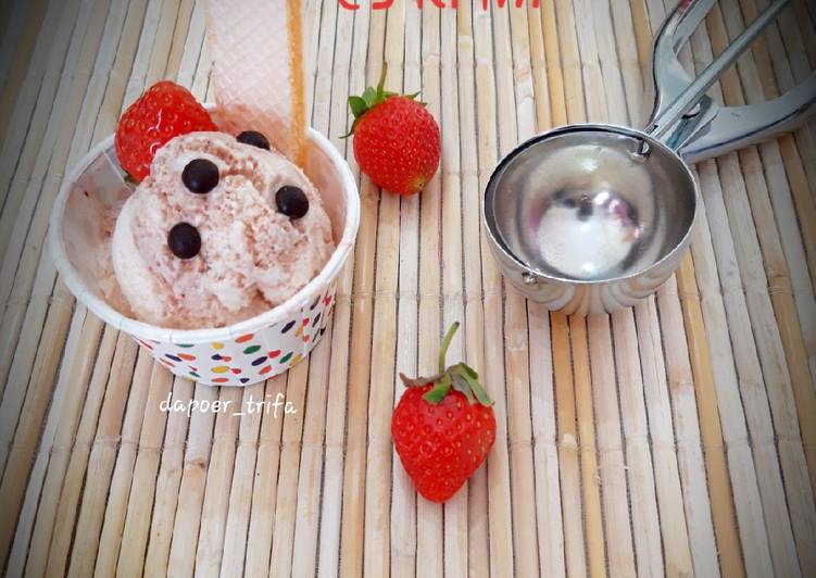 Cara Gampang Menyiapkan Es Krim Lembut, Enak Banget