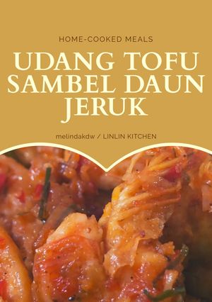 Foto resep Udang Tofu Sambel Daun Jeruk