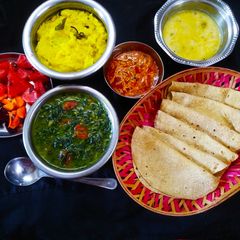 A picture of Healthy Gujarati Lunch.