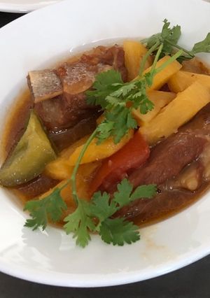 Hình của món Thịt heo rim thơm.
