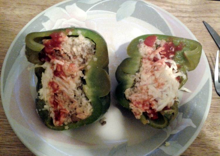 Recipe of Quick stuffed bell peppers Geralds way