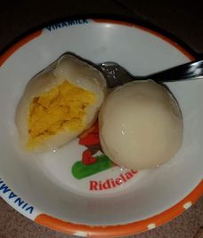 lòng đỏ trứng vịt muối