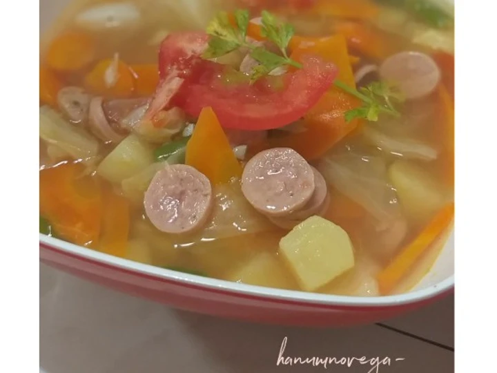 Cara Gampang Menyiapkan Resep Soup WarnaWarni #BikinRamadhanBerkesan yang Uenak Anti Ribet, Bisa Manjain Lidah