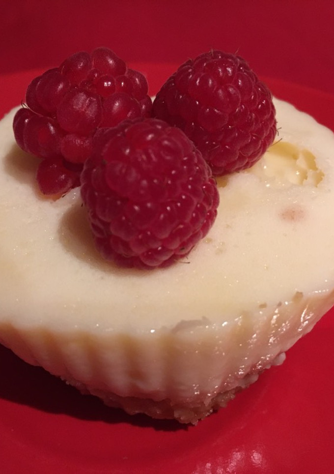 Una foto de Mini tartas de queso y leche condensada