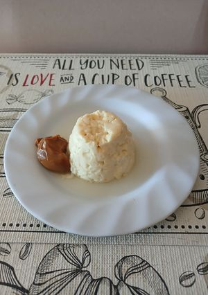 Una foto de Flan fit fácil en microondas en 4 minutos