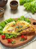Tortilla Cheesy Egg Sandwich