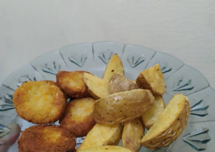 Resep Cemilan Potato Wedges, Sempurna