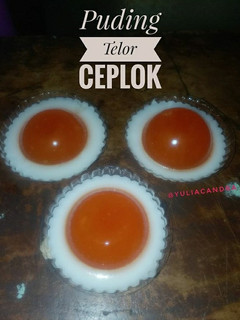 Foto resep Puding Telor Ceplok