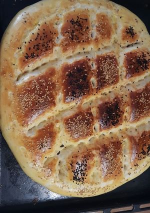 صورة لوصفة خبز تركي