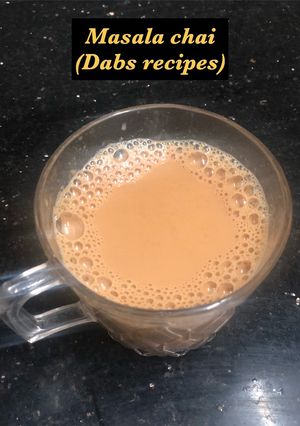 A picture of Evening masala chai.