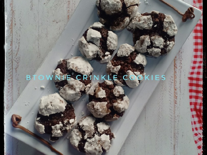 Langkah Mudah untuk Membuat Brownie Crinkle Cookies yang Lezat