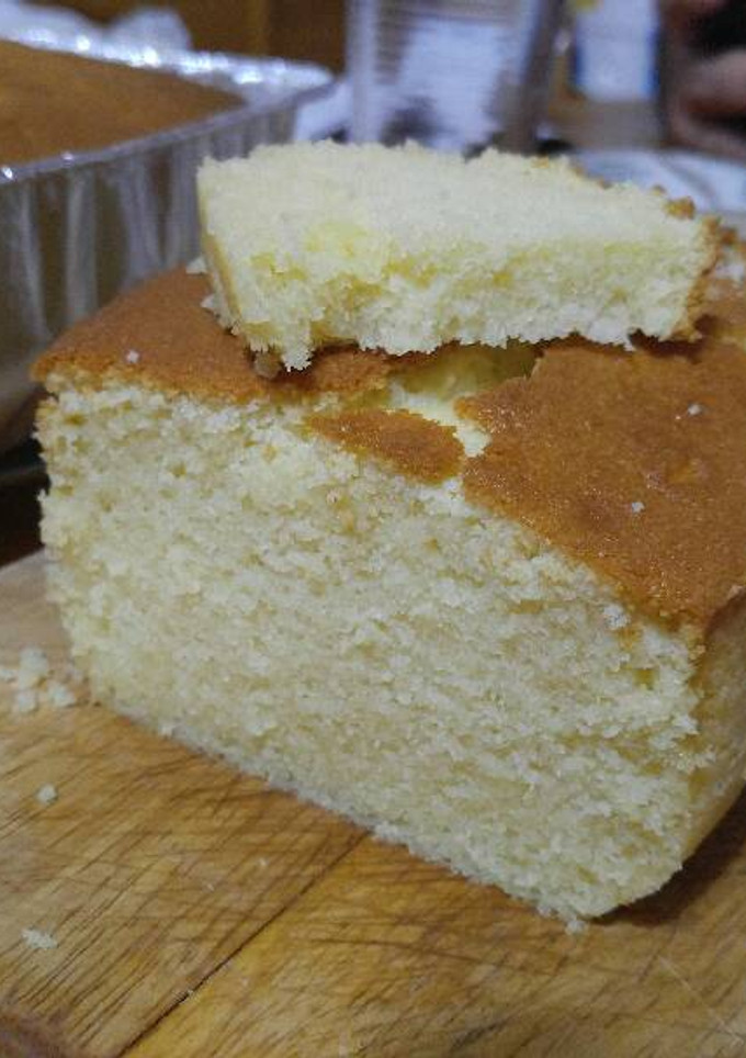 Una foto de Panque de queso crema
