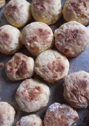 Una foto de Scones de queso súper fácil