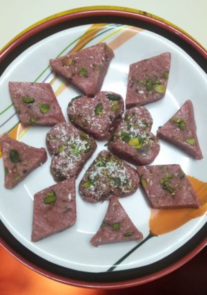 A picture of Fruit jam - Almond katli.