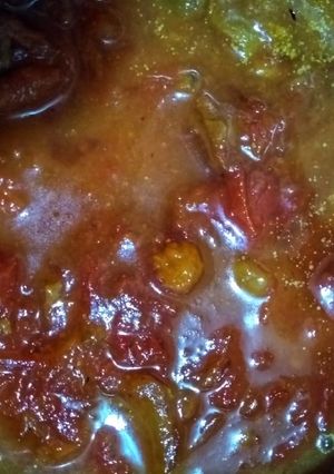 টমেটো আমসত্ত্ব খেজুরের চাটনি (tomato aamsatwa khejurer chatni recipe in Bengali) রেসিপির প্রধান ছবি