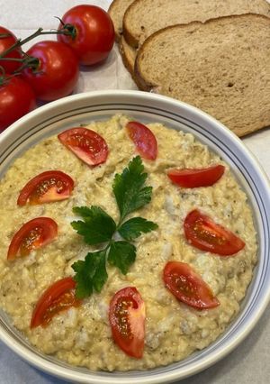 O poză a rețetei Salata de vinete🍆🍅.