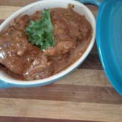 A picture of Creamy peri-peri chicken livers.