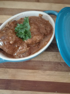 A picture of Creamy peri-peri chicken livers.