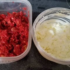 A picture of The best cranberry relish ever.