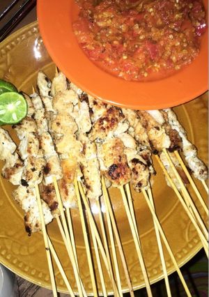 Foto resep Sate taichan pedes simple