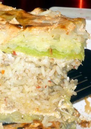 Hagyományos rakott kel recept fotója