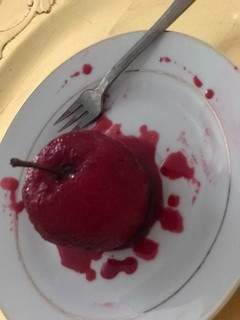 Una foto de Manzanas navideñas