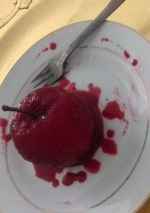 Una foto de Manzanas navideñas