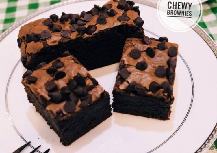 Cara Gampang Membuat Chewy Brownies #PR_BrowniesDCC yang Lezat Sekali
