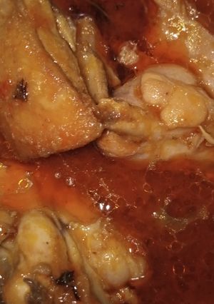 A picture of Simple chicken ka salan.