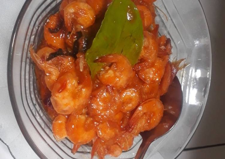 Resep Udang saos asam manis part 2 yang Bikin Ngiler