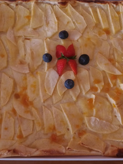 Una foto de Tarta de Hojaldre de Manzana