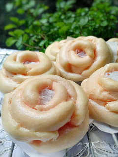 Foto resep Rose pao / bapao mawar