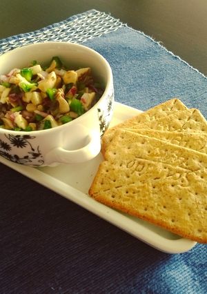 Una foto de Ceviche de champiñones