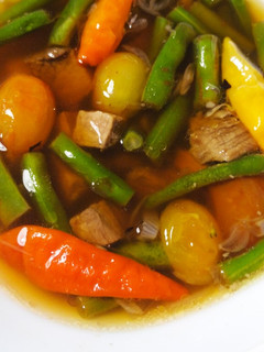 Foto resep Asem asem daging buncis