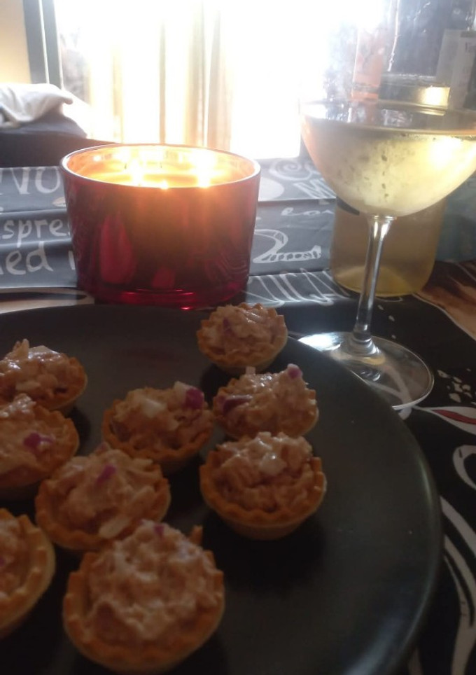Una foto de Canapé con Atún