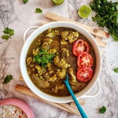Dhaniya Aloo Gobhi A picture of Dhaniya Aloo Gobhi.