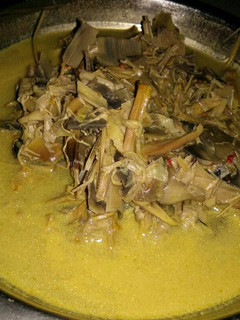 Foto resep Jantung pisang kuah santan