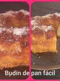 Budín de pan fácil