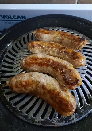 Una foto de Chorizos en aro circular
