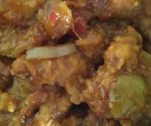 Cara Cepat Dada ayam krispy saos tiram Enak Sederhana