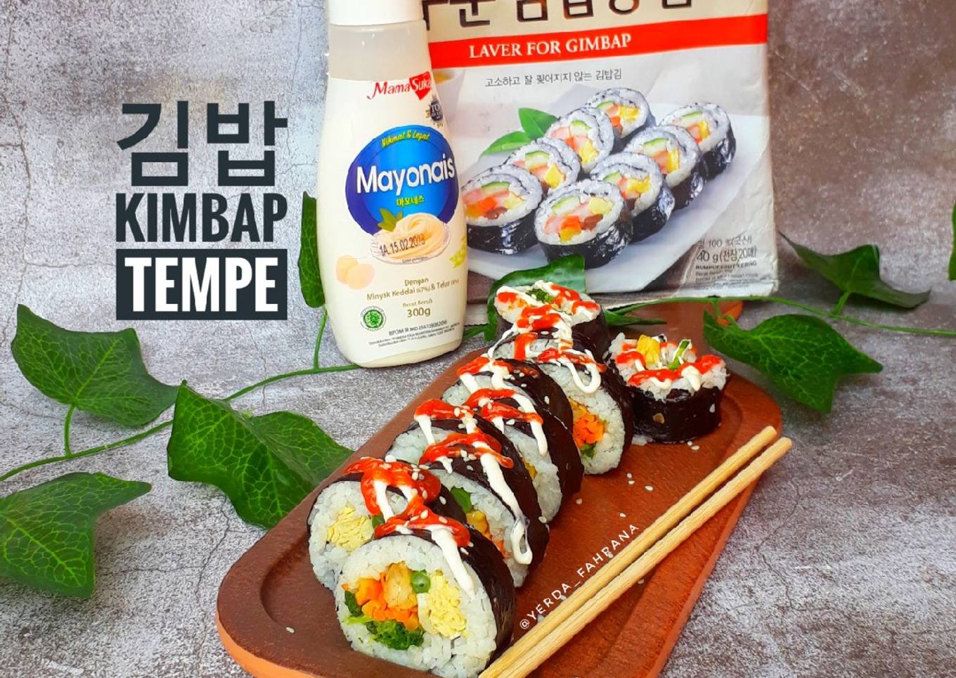 김밥 Kimbap Tempe 예르다 🏵